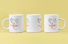 ''Love is Brewing!'' Büyüsüyle Güne Başlayın - Özel Tasarım Porselen Kupa